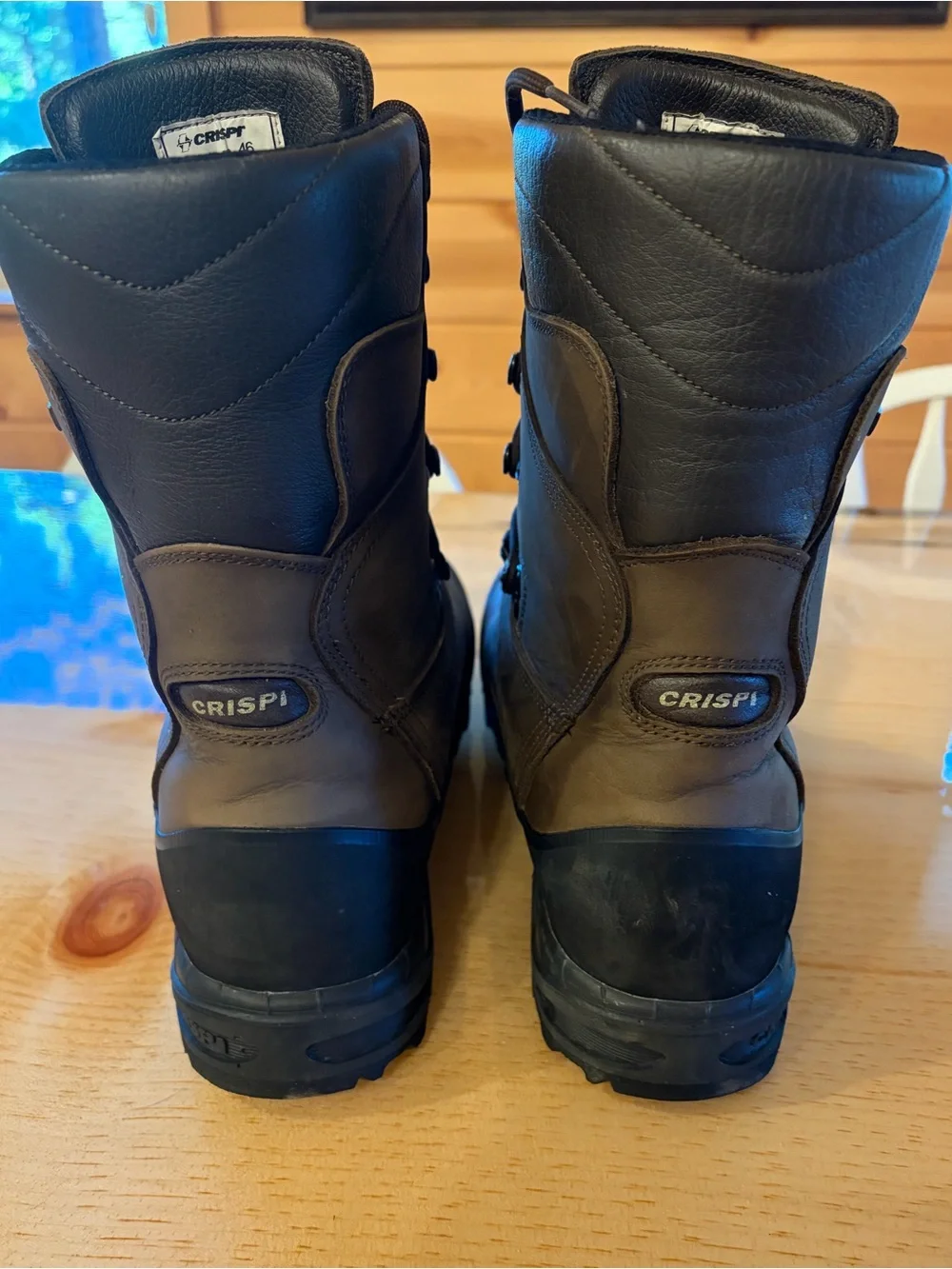 Crispi **only worn